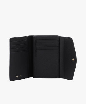 VOYAGE ウィメンズ バッグ＆ウォレット  レザー 二つ折りウォレット "ava"  TAW02-01 ブラック