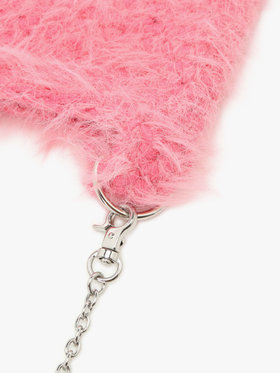 To b. by agnès b. 【Outlet】フラッフィー ミニ ポシェット ピンク