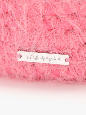 To b. by agnès b. 【Outlet】フラッフィー ミニ ポシェット ピンク