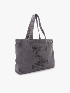 VOYAGE メンズ バッグ＆ウォレット SUNRISE コットン  ラージ トートバッグ ZAH05-01 グレー系その他