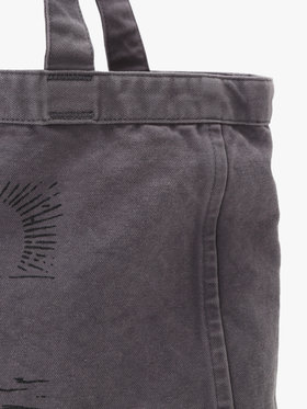 VOYAGE メンズ バッグ＆ウォレット SUNRISE コットン  ラージ トートバッグ ZAH05-01 グレー系その他