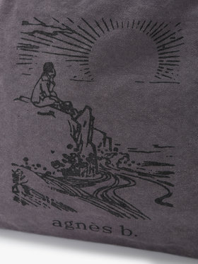 VOYAGE メンズ バッグ＆ウォレット SUNRISE コットン  ラージ トートバッグ ZAH05-01 グレー系その他