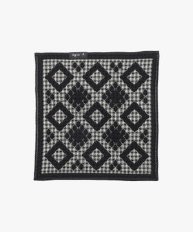 FEMME ウィメンズ ハニカム織 タオルハンカチ グレー