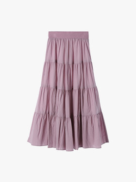 To b. by agnès b. 【Outlet】フォーティアードスカート ペールピンク