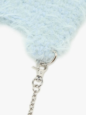 To b. by agnès b. 【Outlet】フラッフィー ミニ ポシェット ブルー