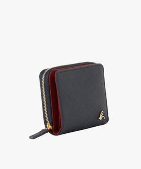 VOYAGE ウィメンズ バッグ＆ウォレット レザー 二つ折り ウォレット "Petit b." EW13Bー09 ネイビー