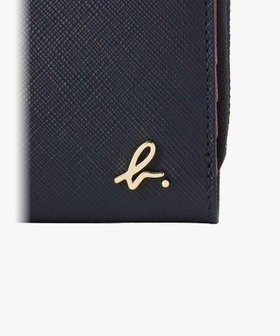 VOYAGE ウィメンズ バッグ＆ウォレット レザー 二つ折り ウォレット "Petit b." EW13Bー09 ネイビー