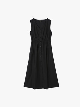 To b. by agnès b. 【Outlet】コットンタイプライタードレス ブラック