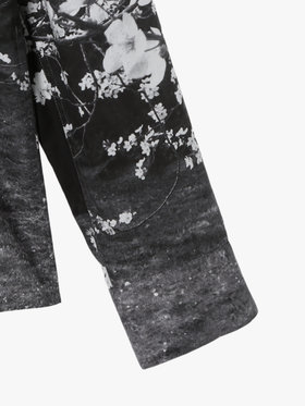 HOMME メンズ 【by R 限定品】agnes b. フォトプリント コットン 長袖 シャツ "Thomas" マルチ