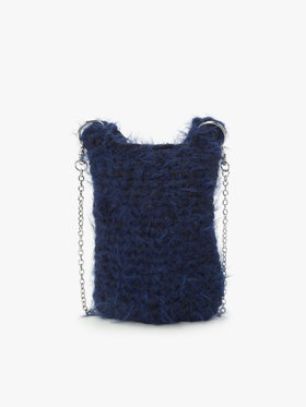 To b. by agnès b. 【Outlet】フラッフィー ミニ ポシェット ネイビー