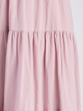 To b. by agnès b. 【Outlet】フォーティアードスカート ペールピンク