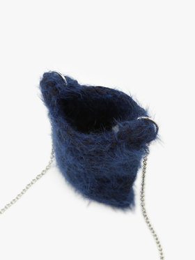 To b. by agnès b. 【Outlet】フラッフィー ミニ ポシェット ネイビー