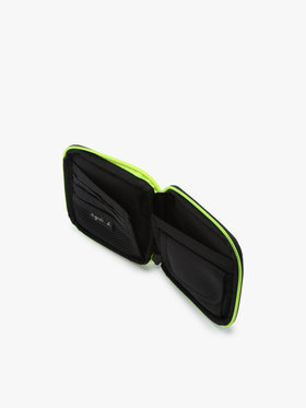 VOYAGE メンズ バッグ＆ウォレット ナイロン ラウンドジップ 二つ折り ウォレット ”Trip” ZAH02-01 ブラック