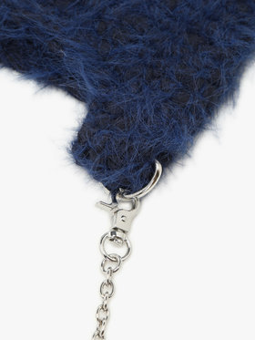 To b. by agnès b. 【Outlet】フラッフィー ミニ ポシェット ネイビー