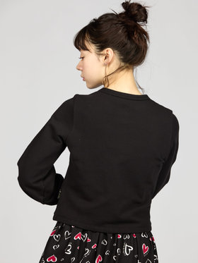 To b. by agnès b. 【Outlet】コットン トラディショナルプリティ カーディガン ブラック