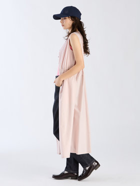 To b. by agnès b. 【Outlet】コットンタイプライタードレス ピンク