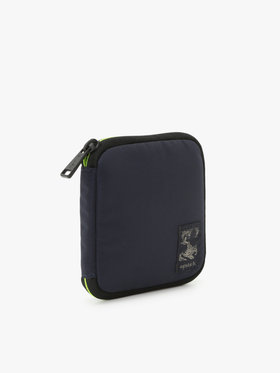 VOYAGE メンズ バッグ＆ウォレット ナイロン ラウンドジップ 二つ折り ウォレット ”Trip” ZAH02-01 ネイビー