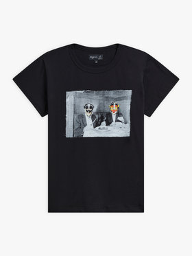 FEMME ウィメンズ SEI5 TS BRANDO アーティスト Tシャツ ブラック