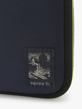 VOYAGE メンズ バッグ＆ウォレット ナイロン ラウンドジップ 二つ折り ウォレット ”Trip” ZAH02-01 ネイビー