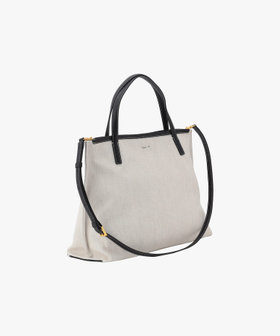 VOYAGE ウィメンズ バッグ＆ウォレット リネン 2way トートバッグ ABX01-01 ブラック