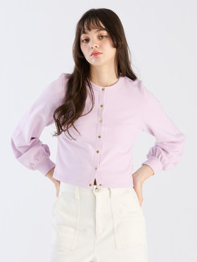 To b. by agnès b. 【Outlet】コットン トラディショナルプリティ カーディガン ピンク