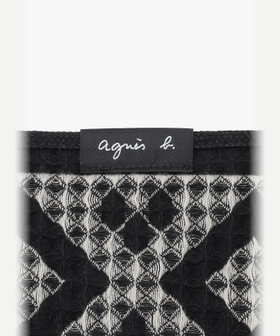 FEMME ウィメンズ ハニカム織 タオルハンカチ グレー