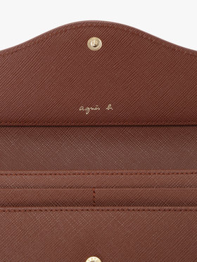 VOYAGE ウィメンズ バッグ＆ウォレット レザー ロングウォレット ”ava” TAW02-07 ブラウン