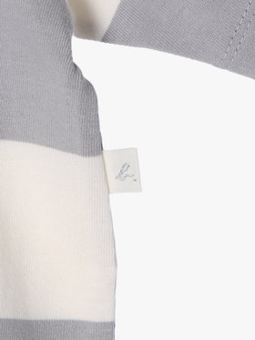 ENFANT ユニセックス 【Outlet】J019 E PYJAMA キッズ パジャマ ライトグレー × ホワイト