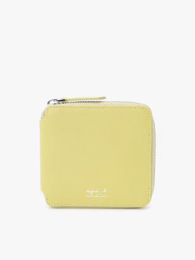 VOYAGE メンズ バッグ＆ウォレット 【Outlet】レザー ラウンドジップ 二つ折り ウォレット"Yvon" ZAH04-01 グリーン系その他