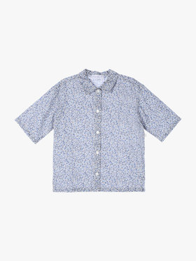 ENFANT ユニセックス 【Outlet】IDM9 E CHEMISE キッズ ブラウス ネイビー