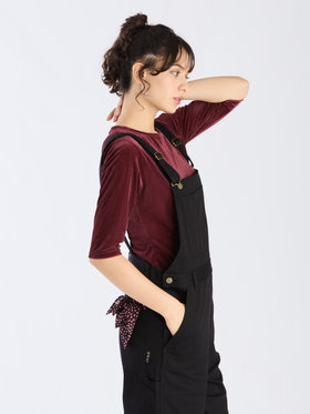 To b. by agnès b. 【Outlet】シアーベロアティーシャツ ボルドー