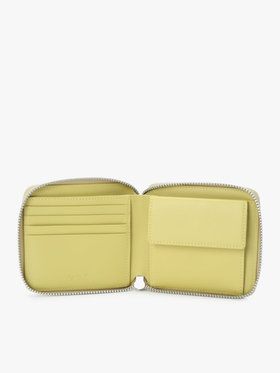 VOYAGE メンズ バッグ＆ウォレット 【Outlet】レザー ラウンドジップ 二つ折り ウォレット"Yvon" ZAH04-01 グリーン系その他