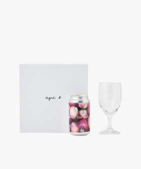 CAFE Apple Tea Soda & ロゴ グラスセット マルチ