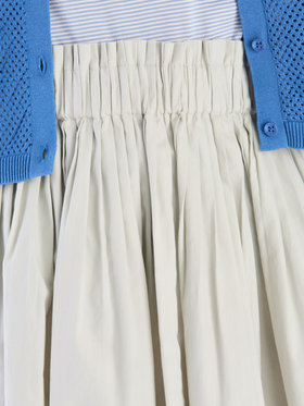 To b. by agnès b. 【Outlet】タックミディスカート グレー系その他