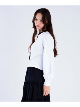 To b. by agnès b. トラディショナルプリティカーディガン ホワイト