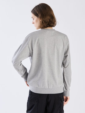 FEMME ウィメンズ ”b.”ロゴ コットン 長袖 スウェット グレー