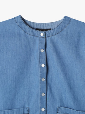 ENFANT ユニセックス TN45 E CARDIGAN キッズ カーディガン ブルー