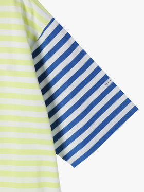 FEMME ウィメンズ 【Outlet】agnes b. x HELLY HANSEN ショートスリーブマリンボーダーティー（ユニセックス） イエロー系その他