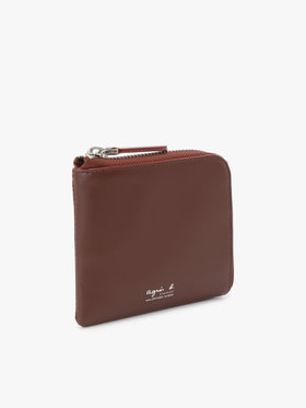 VOYAGE メンズ バッグ＆ウォレット レザー コインケース”Yvon” ZAH04-02 ブラウン