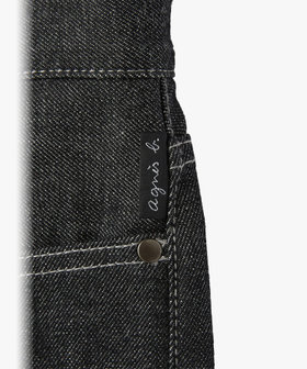 HOMME メンズ メンズ セルビッジデニムパンツ "#1 Slim" ブラック