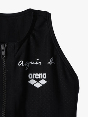 FEMME ウィメンズ agnes b. x arena ワンピース スイムウェア ブラック