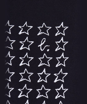 ENFANT ベビー ベビー "b." ロゴ コットン 長袖 Tシャツ "Etoile" ブラック