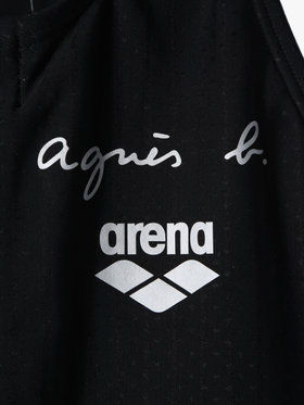 FEMME ウィメンズ agnes b. x arena ワンピース スイムウェア ブラック