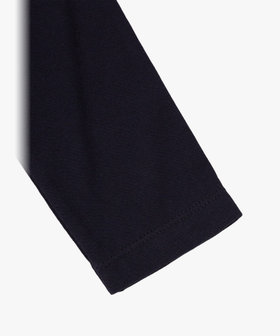 ENFANT ベビー ベビー "b." ロゴ コットン 長袖 Tシャツ "Etoile" ブラック