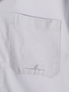 HOMME メンズ 【Outlet】メンズ ”Willie”ロゴ 刺繍 オープンカラー 半袖 シャツ ”Magnum” グレー系その他