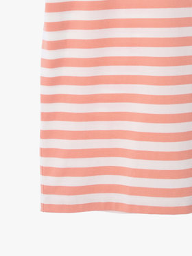 FEMME ウィメンズ 【Outlet】agnes b. x HELLY HANSEN ショートスリーブマリンボーダーティー（ユニセックス） オレンジ系その他