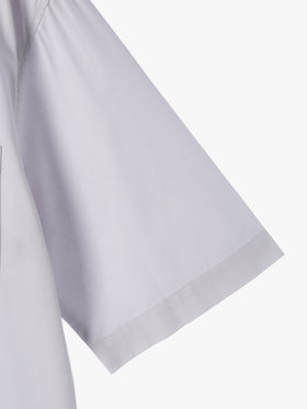 HOMME メンズ 【Outlet】メンズ ”Willie”ロゴ 刺繍 オープンカラー 半袖 シャツ ”Magnum” グレー系その他