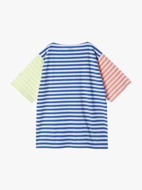 FEMME ウィメンズ 【Outlet】agnes b. x HELLY HANSEN ショートスリーブマリンボーダーティー（ユニセックス） ブルー系その他