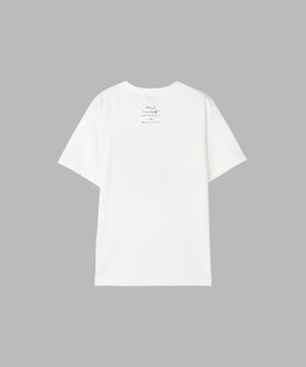 FEMME ウィメンズ agnes b. × KRINK × PARCO × 台南市美術館 プリント コットン 半袖 アーティスト Tシャツ ホワイト