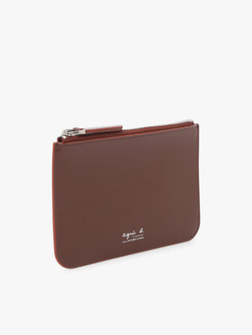 VOYAGE メンズ バッグ＆ウォレット レザー コインケース” Yvon” ZAH04-03 ブラウン